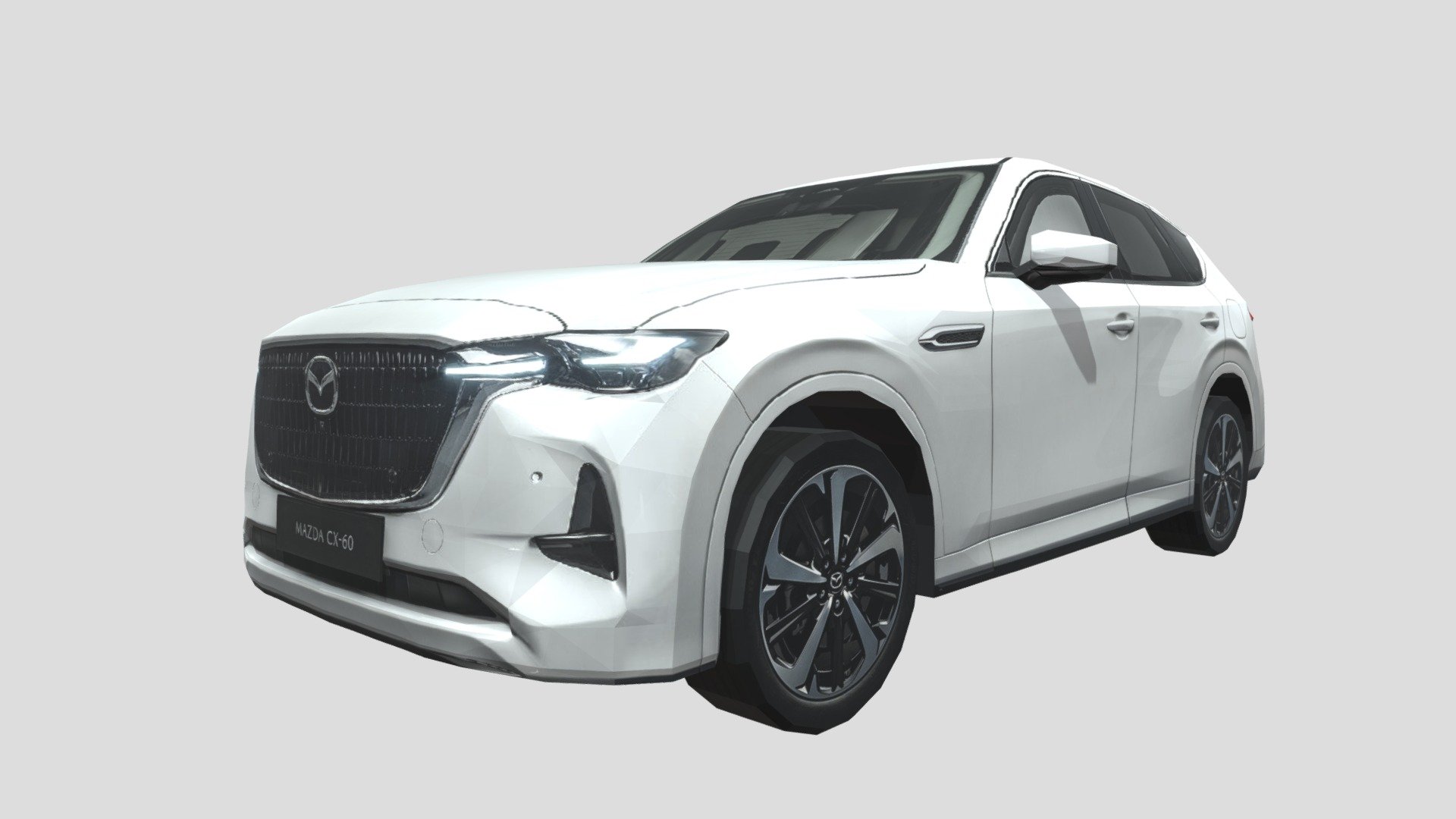 Mazda CX-60 2023 - 3D model by Lowmod (@Lowmod) [b714012]