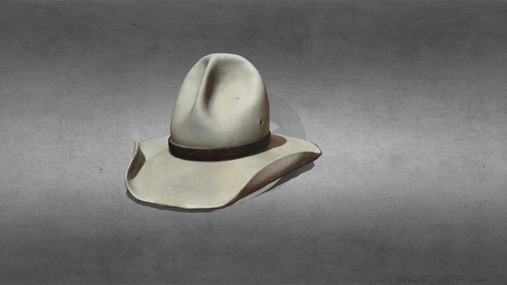 Really good CowBoy Hat 3D Model