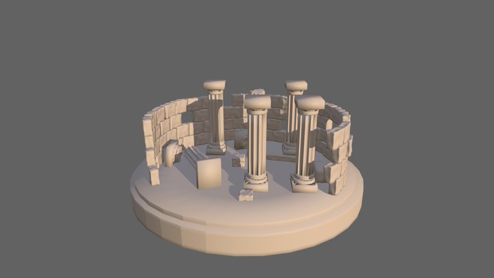 Ruinas Final 3D Model