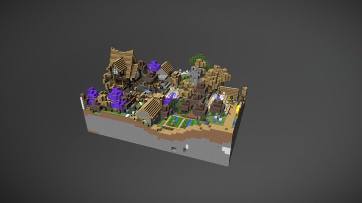 Test Village 3D Model