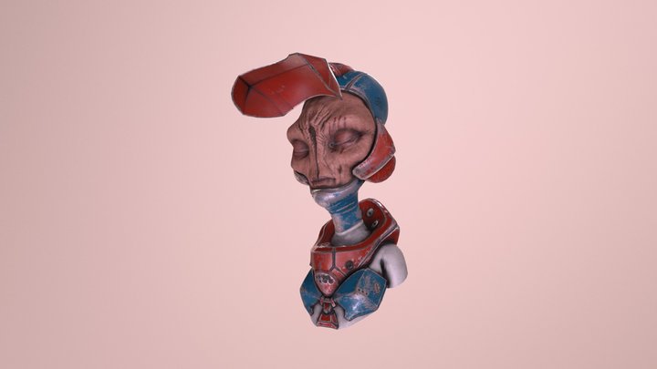 Gabi Alien 3D Model