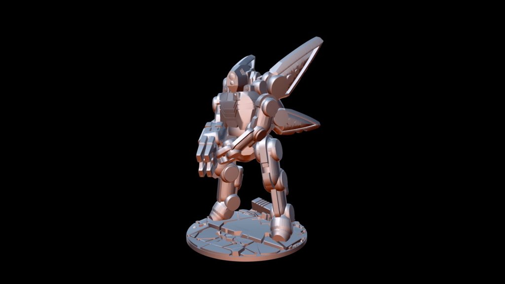 Hyperion Heavy Assault Mech (re-posed) - 3D model by dutchmogul ...