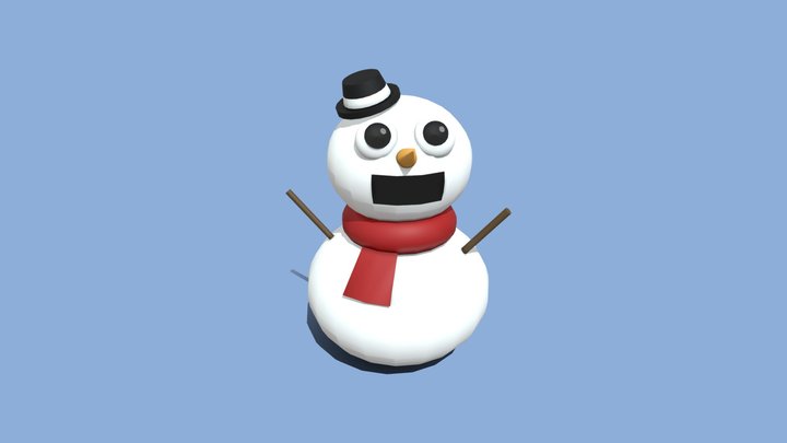Character Block Out 3D Model