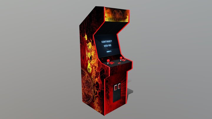 Arcade Cab (DIABOLICO) 3D Model