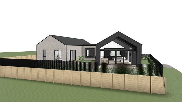 The 15° House 3D Model