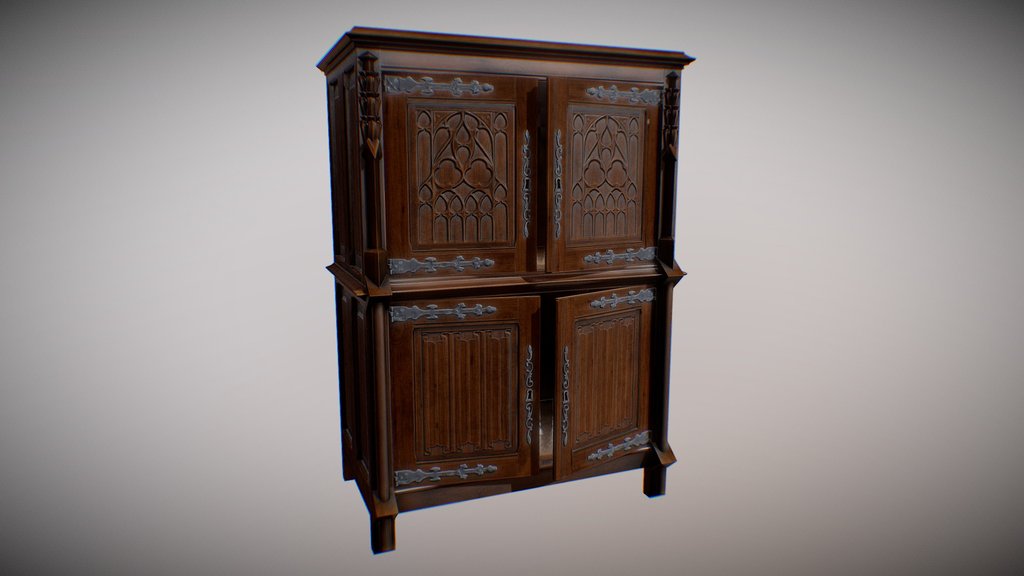 Gothic Cabinet 01