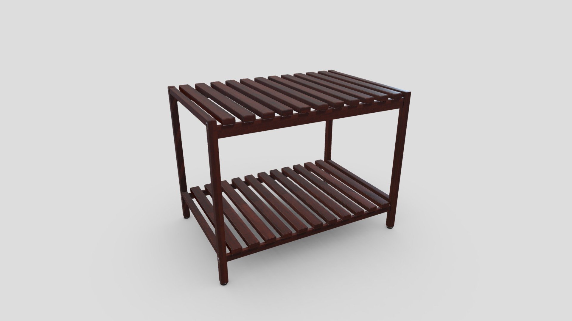 solid wood kitchen shelf Buy Royalty Free 3D model by interior model