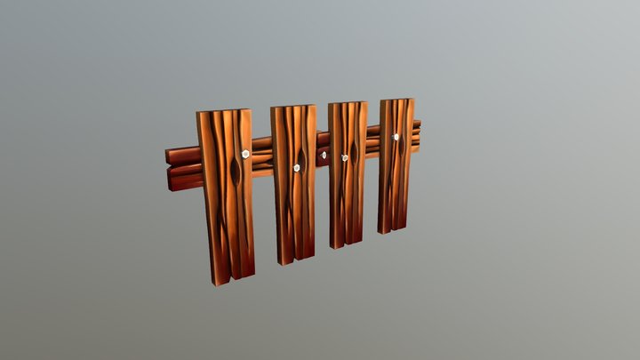 Fence 3D Model