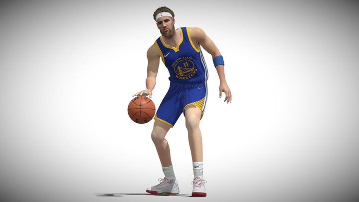 3D Klay Thompson NBA 3D Model