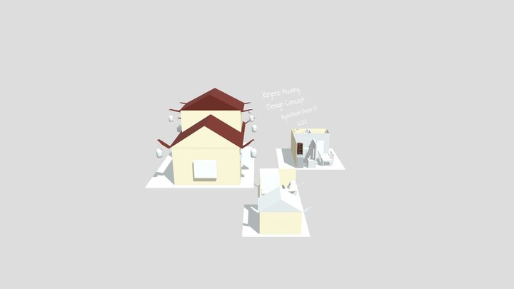 Kinjeno Housing Design 1 3D Model