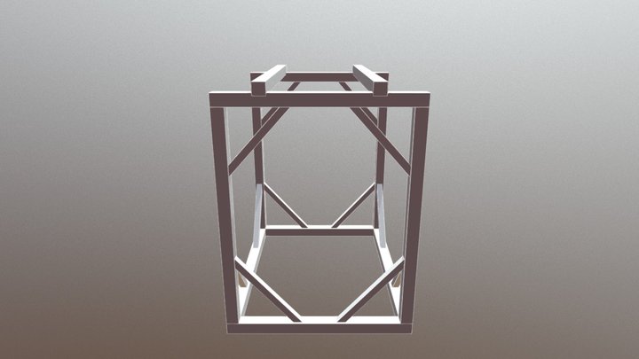 Structura 3D 3D Model