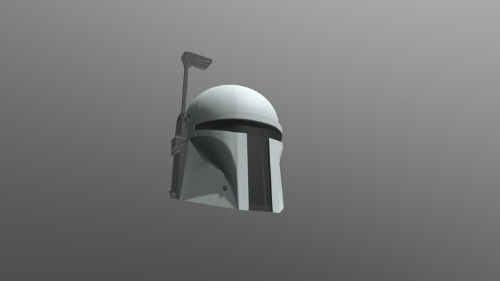 Mandalorian Helmet 3D Model