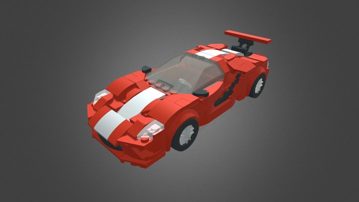 Ford GT 3D Model
