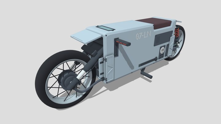 motorcycle concept 3D Model