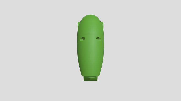 minifig battledroid head 3D Model