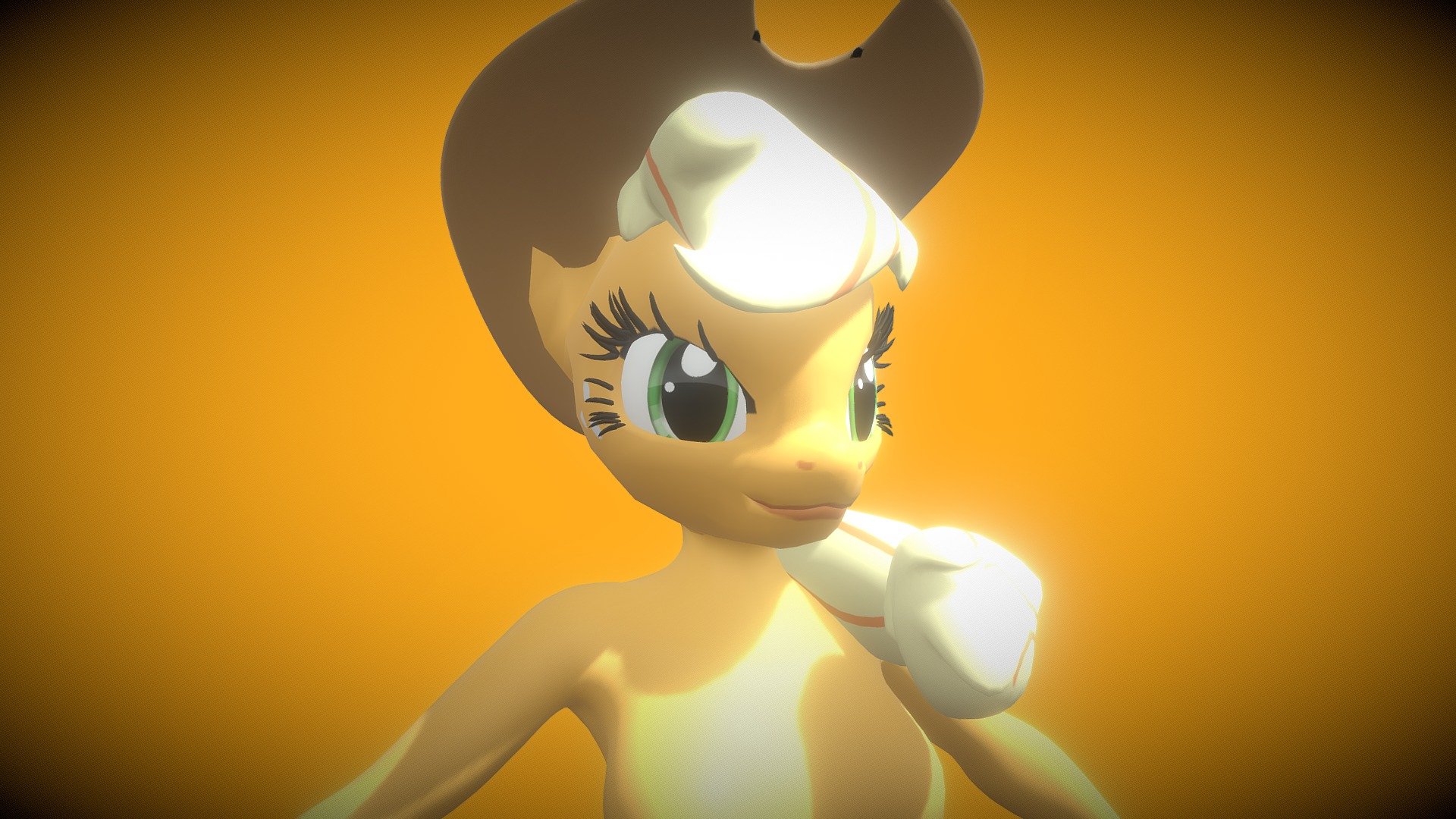 AppleJack (Anthro) - Download Free 3D model by VV (@VV2006) [b720a81 ...