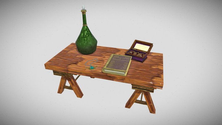 Fantasy Props 3D Model