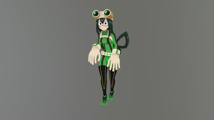 Asui Tsuyu 3D Model
