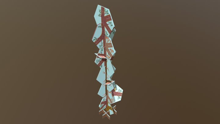 Towering Tree 3D Model