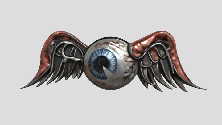 Dead-Eye Flyer, Hot-rod vigilante icon – Gratis 3D-model STL
