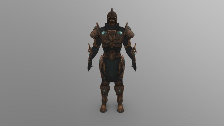 Arkthzand Medium Armor 3D Model