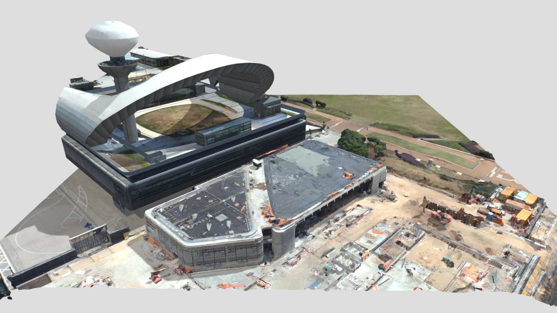 Kai Tak Crusie Terminal (Part 1) HK CSDI - 3D model by patrick.young ...