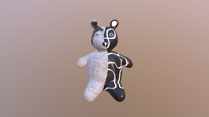 Corrupt Dream Bear 3D Model