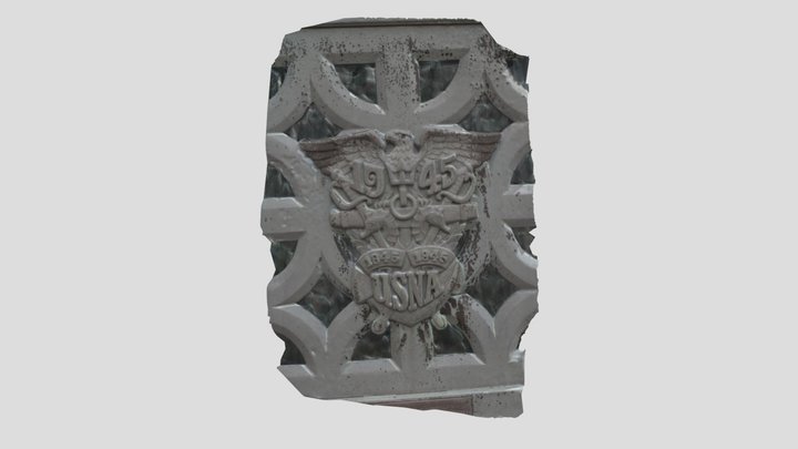 Class of 1945 Crest 3D Model