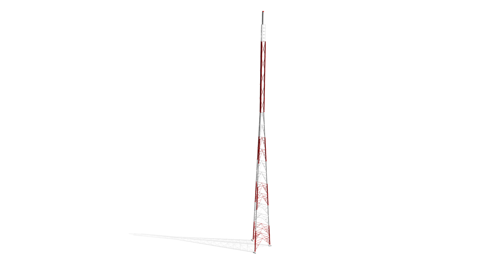 3D model Radio Tower - This is a 3D model of the Radio Tower. The 3D model is about shape.