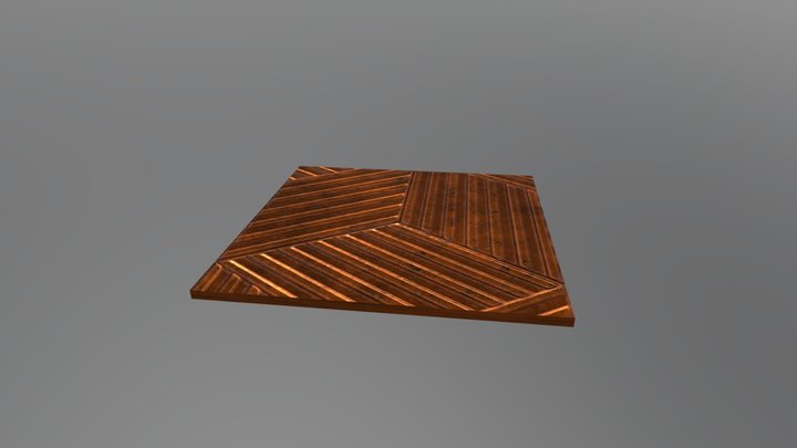 wooden floor 3D Model