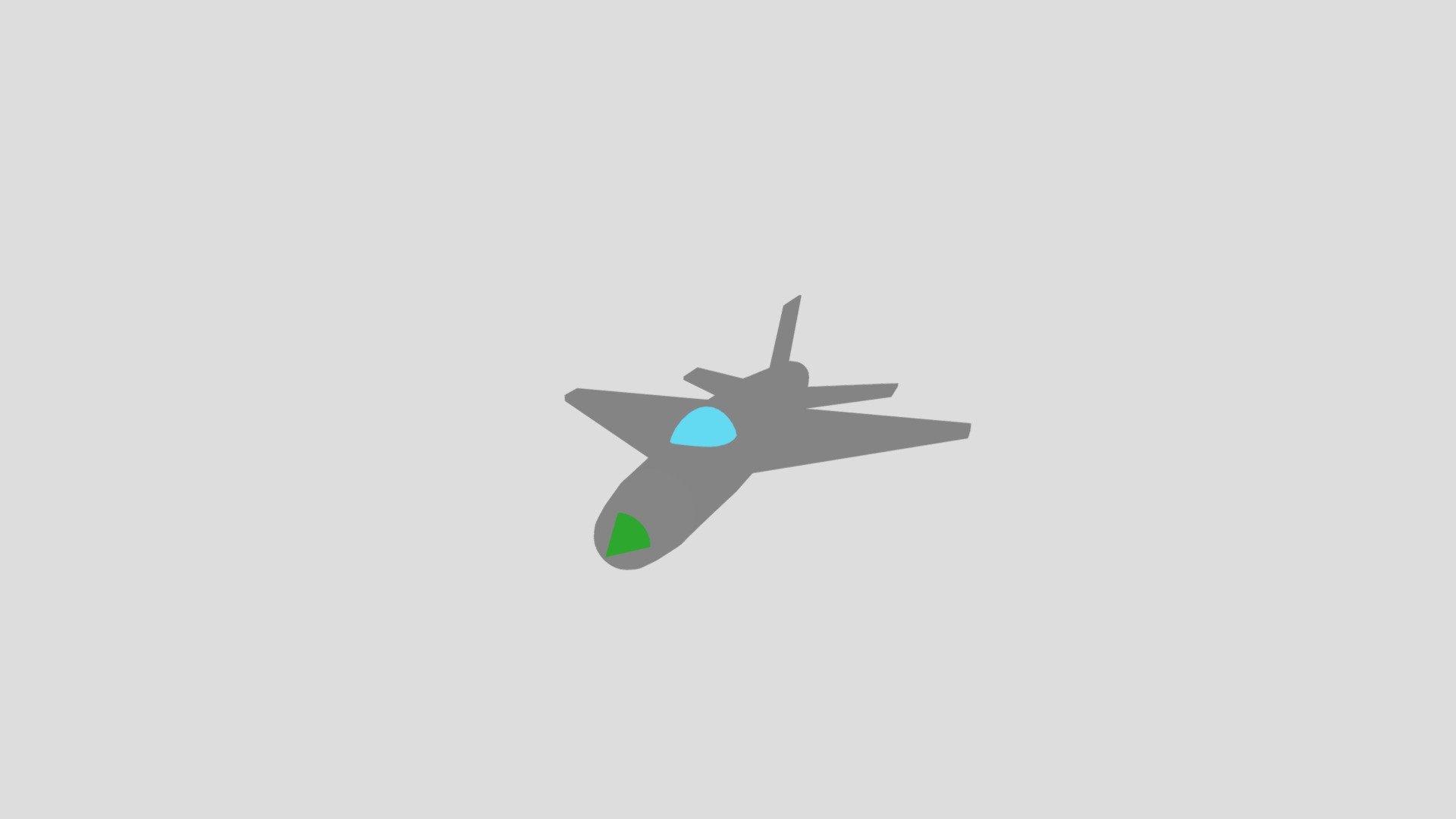 Cartoon MiG-21 Free — Sketchfab embed 3D viewer