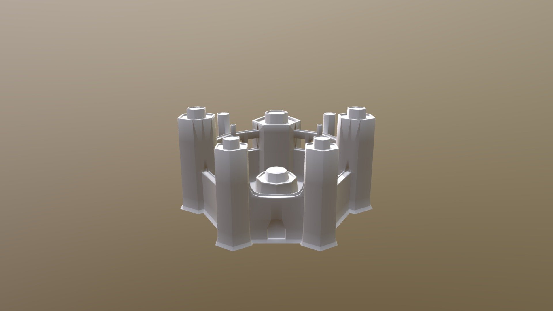 Medieval Castle - 3D model by Ralemao [b72647b] - Sketchfab