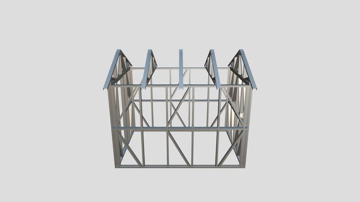 Janes Bushfire Shed 3D Model