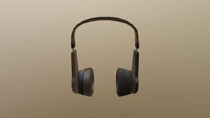 World Skills Semi Finals - Headphones 3D Model