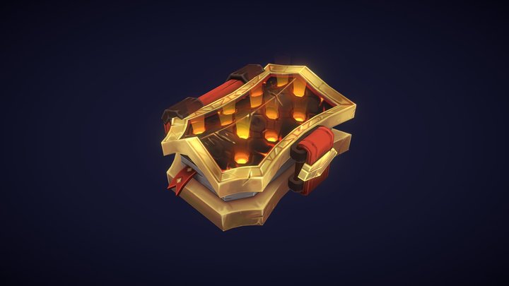 Warbook 3d 3D Model