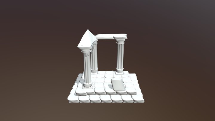 Ruinas Griegas. 3D Model