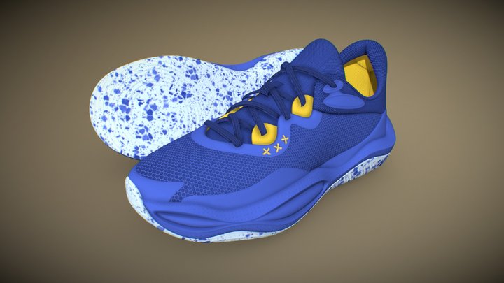 Under Armour Basketball shoe 3D Model