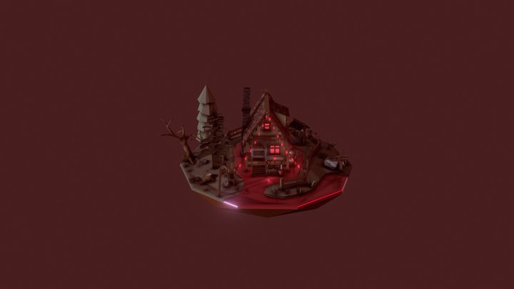 The Hissing Demons Inn 3D Model