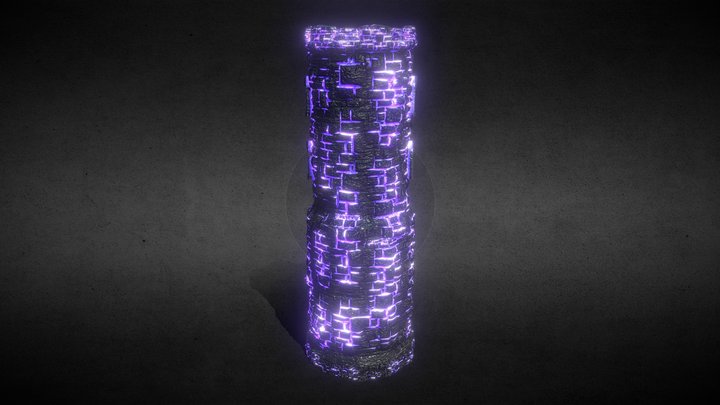 Medieval/Cyberpunk Castle Tower (Yr1 FMP) 3D Model