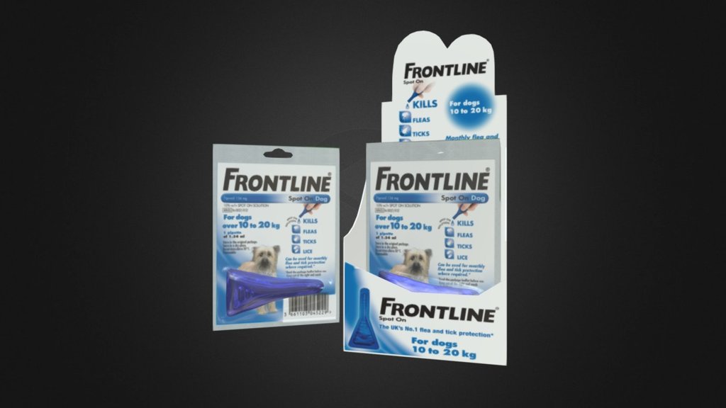 Frontline Spot-on Single Pack 10 to 20 Kgs