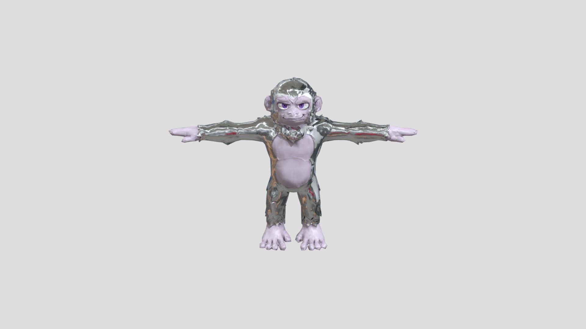 Monkey Model - 3D model by kkghannam2014 [b72b02e] - Sketchfab