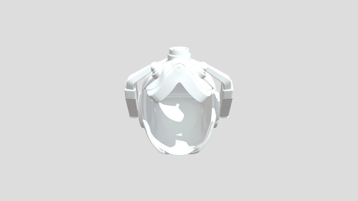 Ant Man Helmet 3D Model
