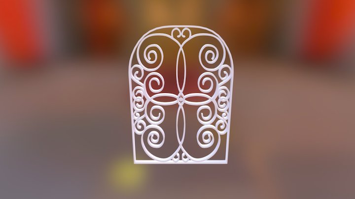 Custom Iron Work 3D Model