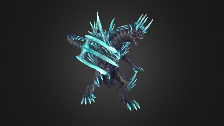 Frostbite Kaiju 3D Model