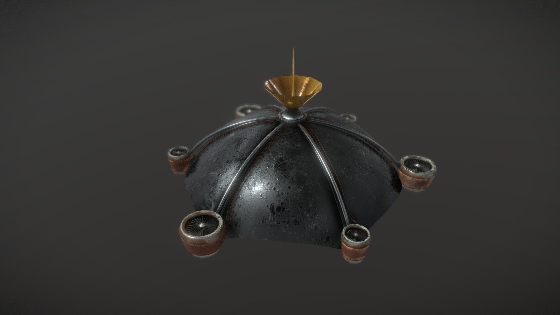 Floating Umbrella 3d Model By Ihor Kozodoi [b72d6f2] Sketchfab