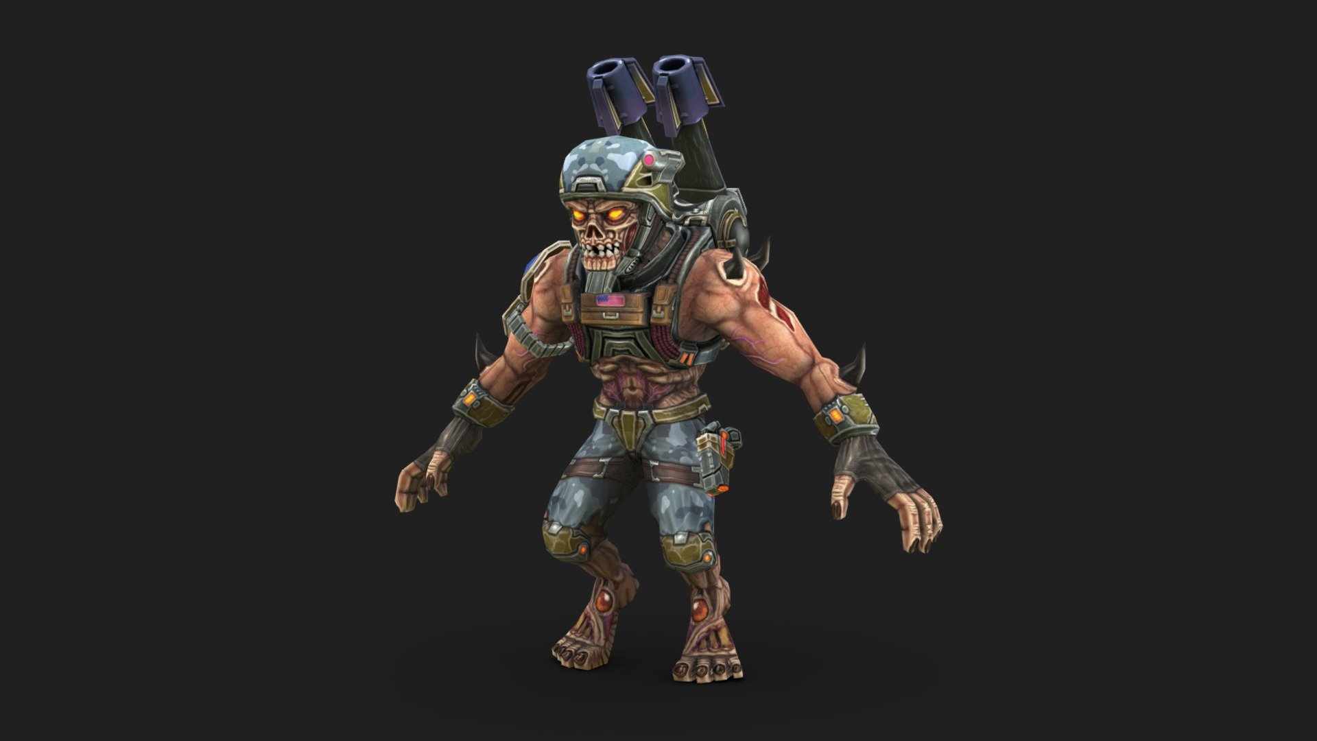Zombie_Engineer_01_s2 3D model by CC (ccsf) [b72e1e7] Sketchfab