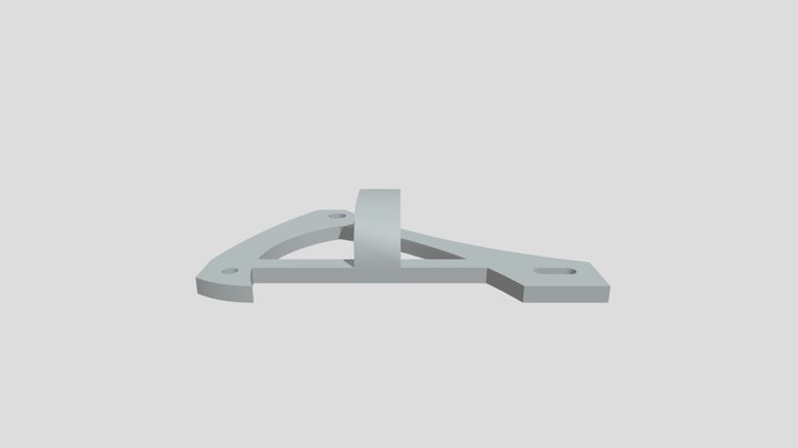 Temporary Trunk Latch 08-11 Ford Focus 3D Model