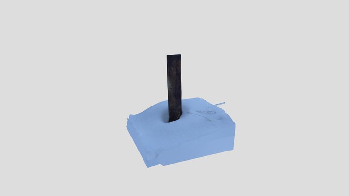 Metal pole 3D Model