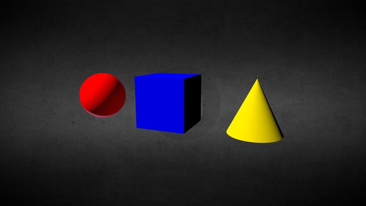 Shapes 2 3D Model