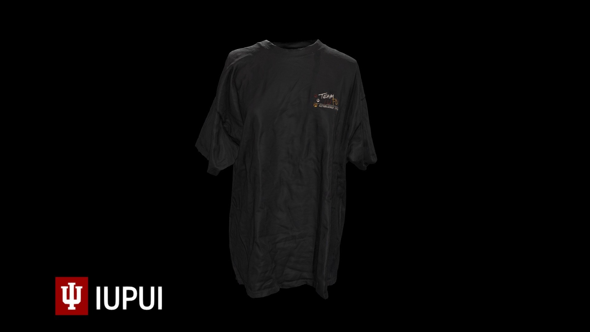 Team IUPUI - T-Shirt - Black